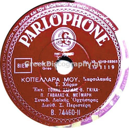 B-74460 ΚΟΠΕΛΑΡΑ ΜΟΥ