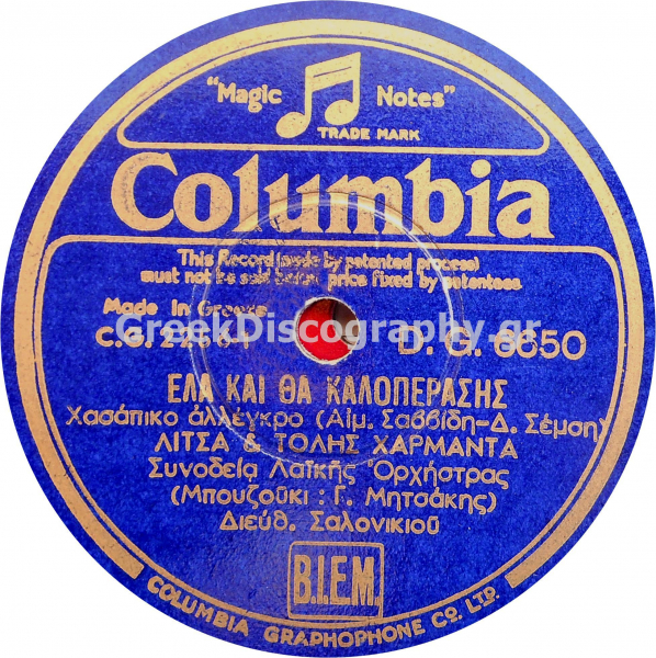 DG-6650 ΕΛΑ ΚΑΙ ΘΑ ΚΑΛΟΠΕΡΑΣΕΙΣ