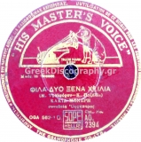 AO-2394 ΦΙΛΑ ΔΥΟ ΞΕΝΑ ΧΕΙΛΙΑ