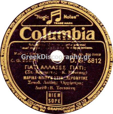 DG-6812 ΓΙΑΤΙ ΑΛΛΑΞΕΣ ΓΙΑΤΙ;