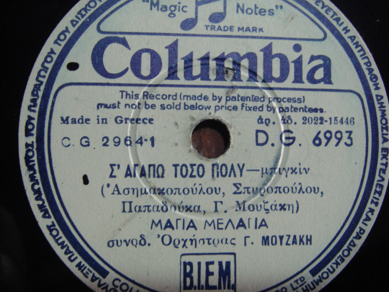 DG-6993 Σ ΑΓΑΠΩ ΤΟΣΟ ΠΟΛΥ