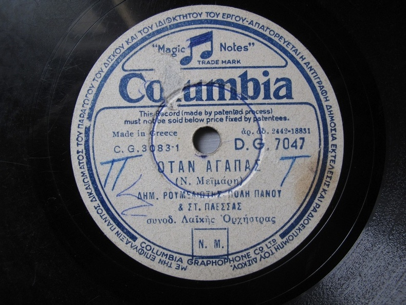 DG-7047 ΟΤΑΝ ΑΓΑΠΑΣ