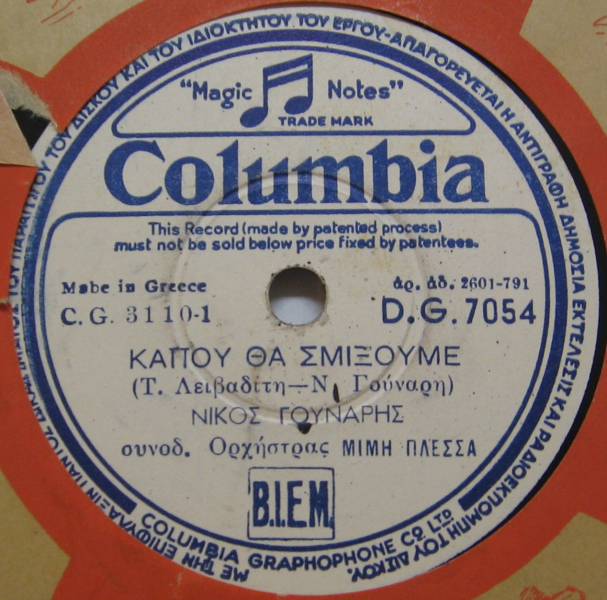 DG-7054 ΚΑΠΟΥ ΘΑ ΣΜΙΞΟΥΜΕ