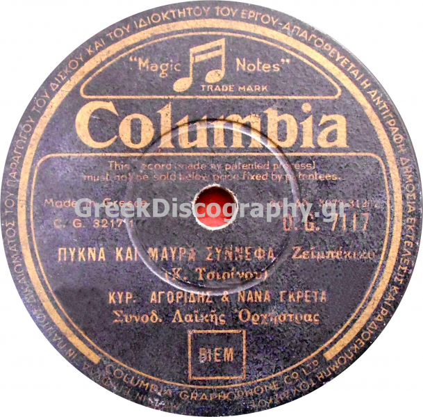 DG-7117 ΠΥΚΝΑ ΚΑΙ ΜΑΥΡΑ ΣΥΝΝΕΦΑ